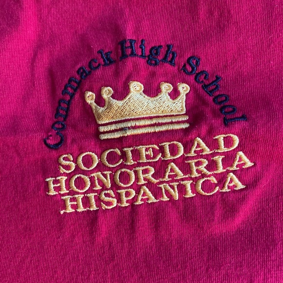 EUC Commack HS embroidered tee, size L. - Picture 6 of 6